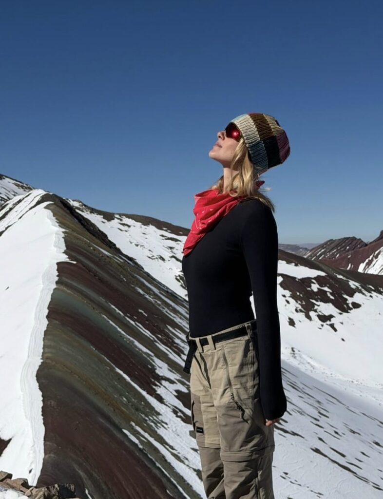 In cima al Vinicunca, la Montagna Arcobaleno